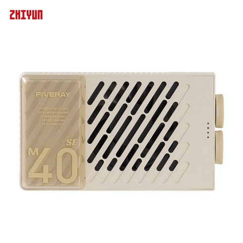 ZHIYUN 지윤 FIVERAY M40 SE 포켓 라이트 휴대용 촬영 조명, 1개