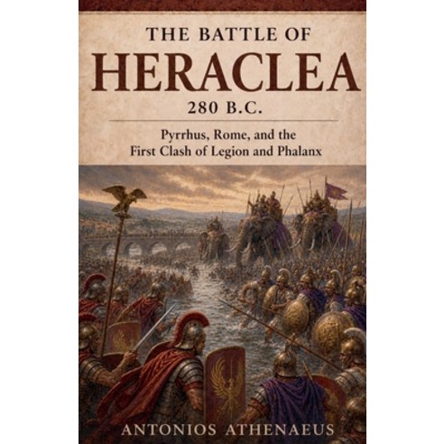 (영문도서)The Battle of Heraclea 280 B.C.: Pyrrhus Rome and the First Clash of Legion an... Paperback, Antonios Athenaeus, English, 9798235775350