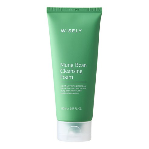 와이즐리 녹두 약산성 클렌징폼, 1개, 150ml