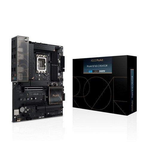ASUS PROART B760-CREATOR intel CPU LGA1700 B760 DDR5 ATX 제14・13・12세대 대응 탑재