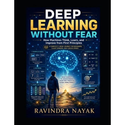 (영문도서)Deep Learning Without Fear: How Machines Think Learn and Improve from First Pr... Paperback, Independently Published, English, 9798196516856