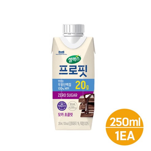 셀렉스 프로핏 모카 초콜릿, 250ml, 1개