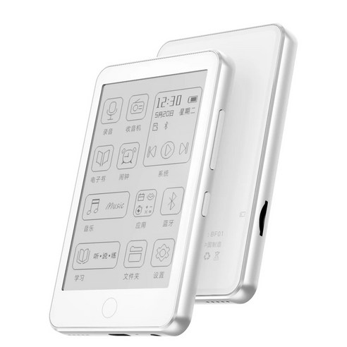 전자책 리더기 블루투스 5.0 MP3 스피커 E-Ink, 1개, 화이트, 8GB