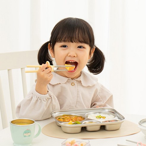 아이의 젓가락질 고민, 에디슨 2단계 스텐 젓가락으로 해결!