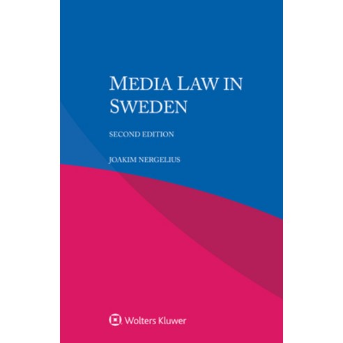 (영문도서)Media Law in Sweden Paperback, Kluwer Law International, English, 9789403568102