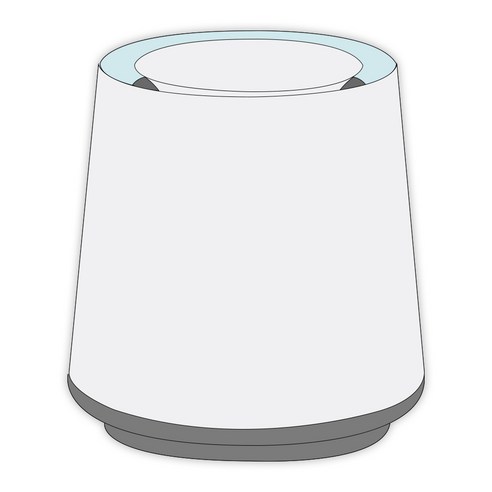 [반품-단순개봉]LG 퓨리케어 자연기화 가습기, 라이트 블루, HW500DAS