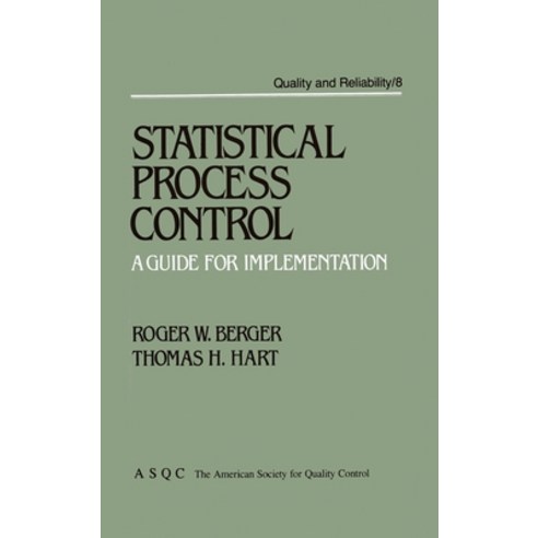 (영문도서)Statistical Process Control: A Guide for Implementation Hardcover, CRC Press, English, 9780824776251