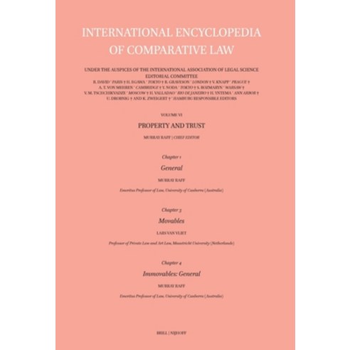 (영문도서)International Encyclopedia of Comparative Law Instalment 45 Paperback, Brill Nijhoff, English, 9789004730540