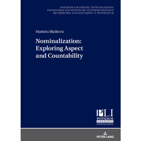 (영문도서)Nominalization: Exploring Aspect and Countability Hardcover, English, 9783631934562