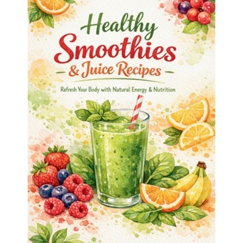 (영문도서)Healthy Smoothies & Juice Recipes: 30 Easy Recipes for Energy Balance & Everyda... Paperback, Independently Published, English, 9798195458218