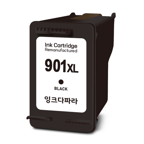 잉크다파라 HP 901XL 호환잉크, HP901XL검정/대용량/호환, 1개