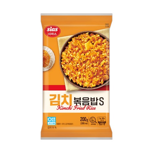 시아스 김치 볶음밥 200g, 12개 대표 이미지