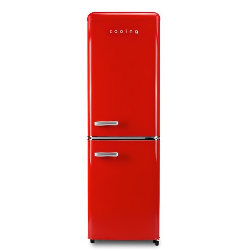 쿠잉전자 레트로 콤비 151L 2도어 냉장고 방문설치 개봉기 | 실사용 후기 썸네일