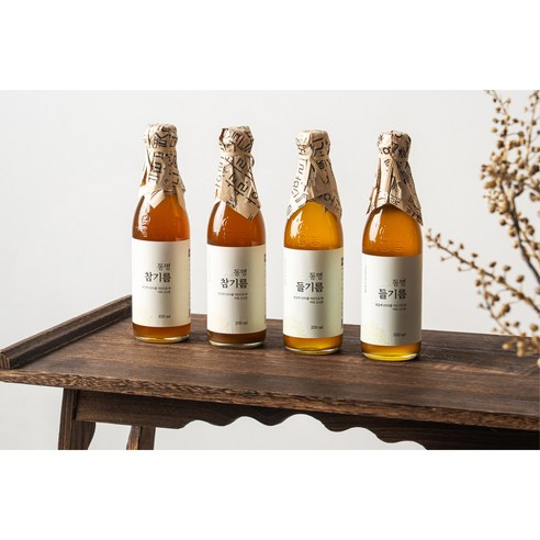 동명 저온 압착 고소한 통참깨100% 방앗간 참기름 후기 분석 - 신선한 참깨 이미지