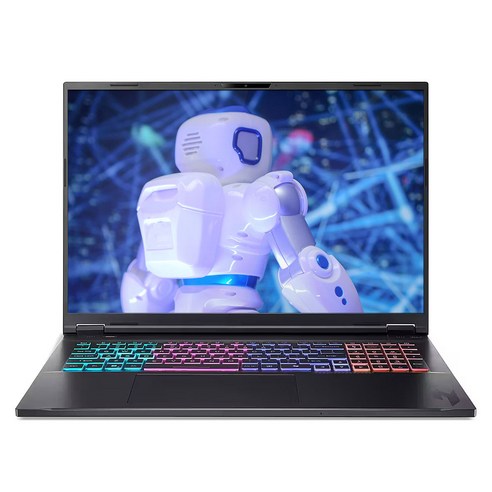 에이서 2025 니트로 18 라이젠 AI 라이젠 AI 300 시리즈 지포스 RTX 5060, 블랙, AN18-61-R0UX, 2TB, 32GB, WIN11 Home