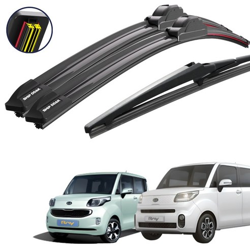 쉽딱 트리플 전면 후방 와이퍼 3P 세트 실사용 후기 | 효과 있을까? 썸네일