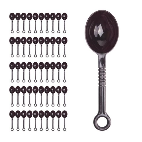 카페 커피 원두 PP 계량스푼 10g 50개입 대용량 세트 커피수저 커피스쿱, 50개