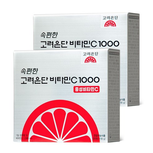 속편한 고려은단 비타민C 1000 중성비타민C, 120정, 2개