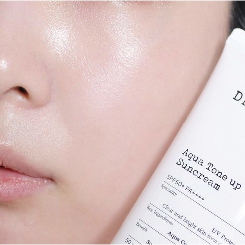 디어글램 아쿠아 톤업 선크림 솔직 후기 | 피부 타입별 분석 - 상품 이미지 4