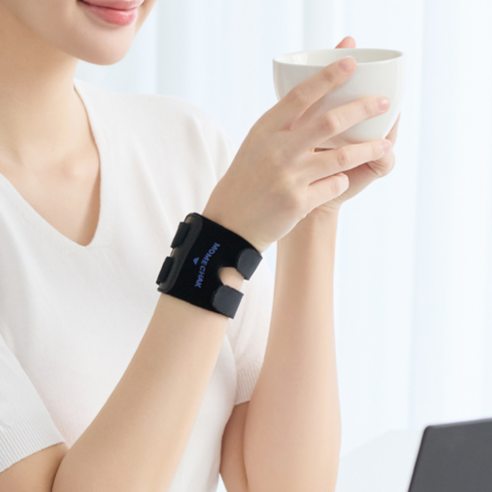 모매착 프로가드 TFCC 두줄 손목보호대 얇은 아대 스트랩 밴드 이미지 3