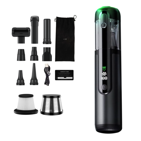 한국A/S 에어르 차량용 청소기 에어건 무선 자동차 휴대용 강력 진공 핸... 실사용 후기 | 효과 있을까? 썸네일