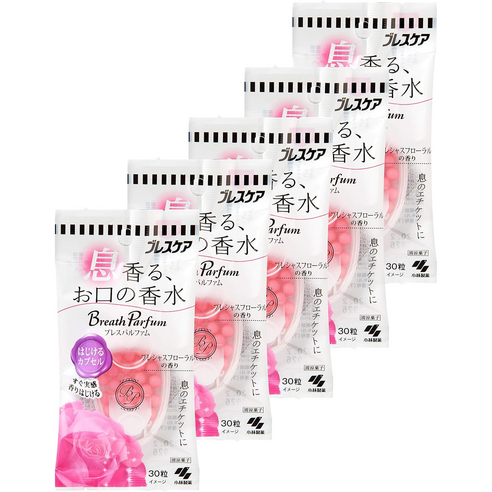 고바야시 플로랄 브레스 케어 퍼퓸 캔디 6개