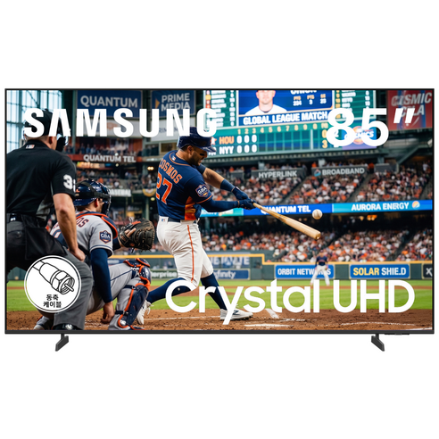 삼성전자 85인치 4K 스마트 UHD TV 85CU7000 유튜브 OTT, 방문설치, 벽걸이형, 삼성85인치