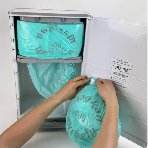 쓰레기통 냄새, 이젠 안녕! 매직캔 리필봉투로 상쾌한 우리 집 만들기