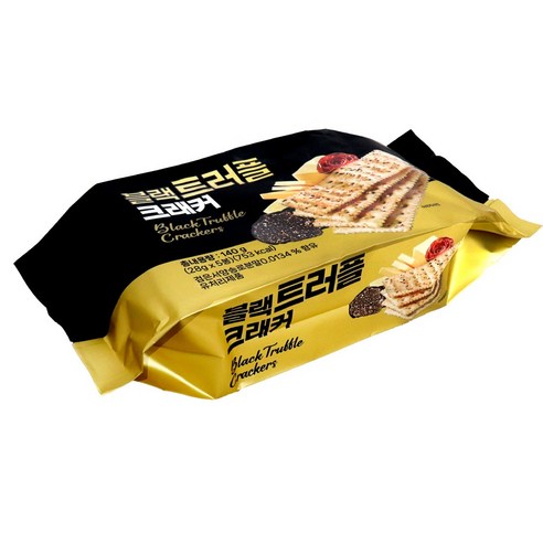 더먹다 블랙트러플 크래커 5p, 3개, 140g
