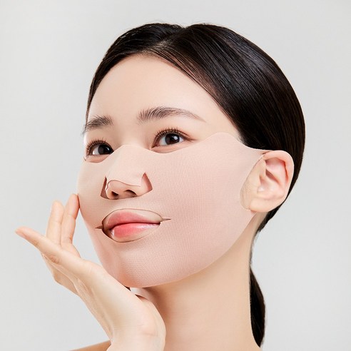 화온 자외선 차단 하이드로겔 골프패치 기미 썬블럭 쿨링 썬마스크팩(풀커버형) 4매 이미지 3