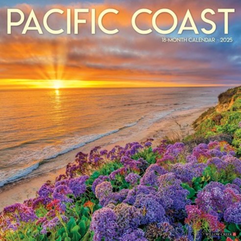 (영문도서)Pacific Coast 2026 12 X 12 Wall Calendar Spiral