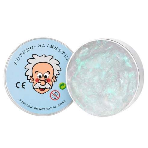 KC인증 퍼티 슬라임 박사퍼티 손에 안 묻는 유리퍼티, 문라이트오팔, 45g, 1개
