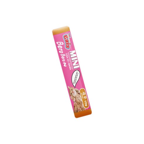 더캣츠 고양이 미니베로베로 짜먹는 간식 5p, 1개, 50g, 새우
