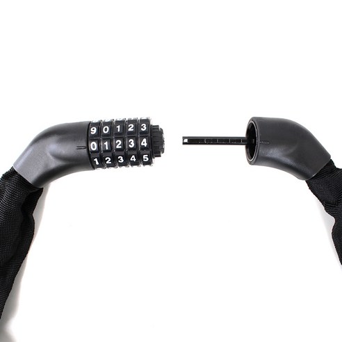 코텍 강력체인 고급자전거 번호열쇠 5자리 비밀번호자유설정 이미지 3