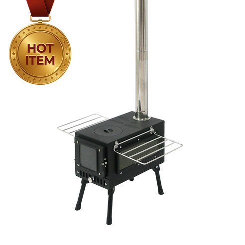 캠핑의 품격을 높이는 화목 펠렛 난로: 따뜻함과 낭만을 한 번에!