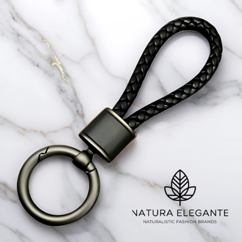 나뚜라 엘레간테 고급 가죽 자동차 키링 실사용 후기 | 효과 있을까? - 상품 이미지 4