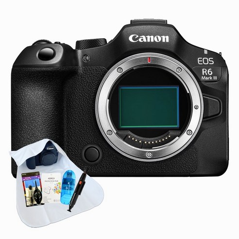 [포토리뷰이벤트] 캐논 EOS R6 Mark III / 입문용 패키지 (렌즈 클리닝펜+포켓융+SD리더기+보호필름+청소키트)