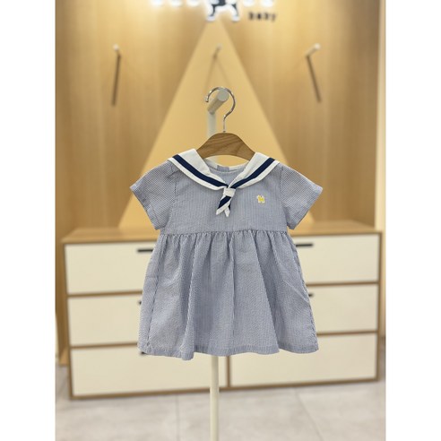 오프라벨 [블루독베이비]마린 반소매원피스세트 BL4531340003