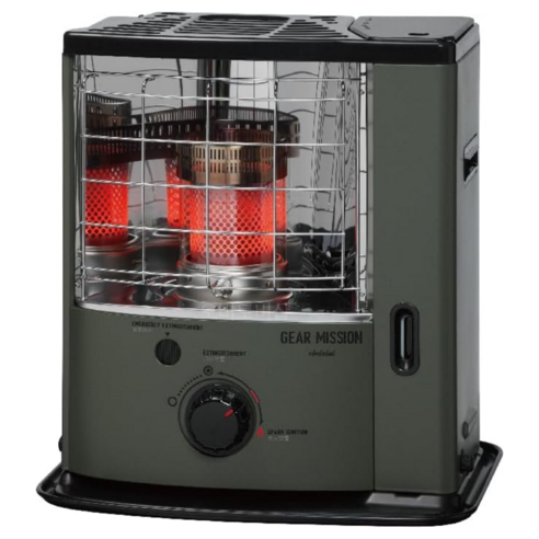 겨울 감성을 녹이는 토요토미 기어미션 반사식 스토브 RS-GE23