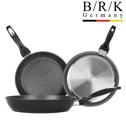 독일 BRK 프라이팬 코팅팬 인덕션 인덕션용 후라이팬 스텐팬, 1개, 20cm