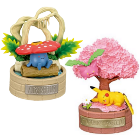 포켓몬스터 피규어 숲의작은이야기 피카츄 통통코 라플레시아, 1세트