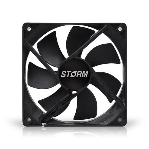 컴퓨터 소음 스트레스 AONE STORM 120-3+4P 쿨링팬으로 해결했어요