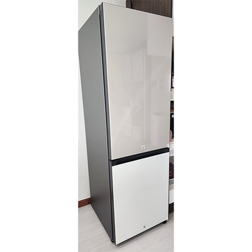 [색상선택형] 삼성전자 비스포크 2도어 키친핏 냉장고 333L 방문설치 개봉기 | 실사용 후기 썸네일