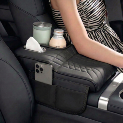 제트위시 프리미엄 고탄성 자동차 콘솔쿠션 팔걸이 컵홀더 실사용 후기 | 효과 있을까? 썸네일