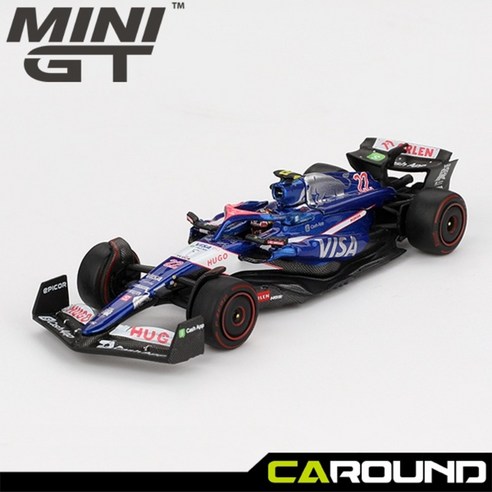 미니지티(1007) 1:64 RB VCARB 01 No.2 유키 츠노다 2024 바레인 그랑프리, 1개