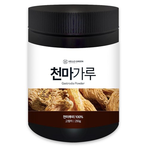 헬로우그린 국내산 프리미엄 분말 천마가루 맛있게 먹은 솔직 후기 썸네일