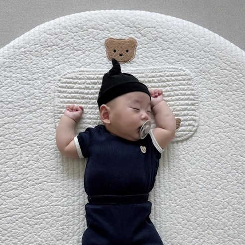 밀크하우스 아기 꼭지모자