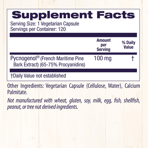 헬시오리진스 피크노제놀 100mg 베지 캡슐 120정, 1개 실사용 후기 | 효과 있을까? - 상품 이미지 4
