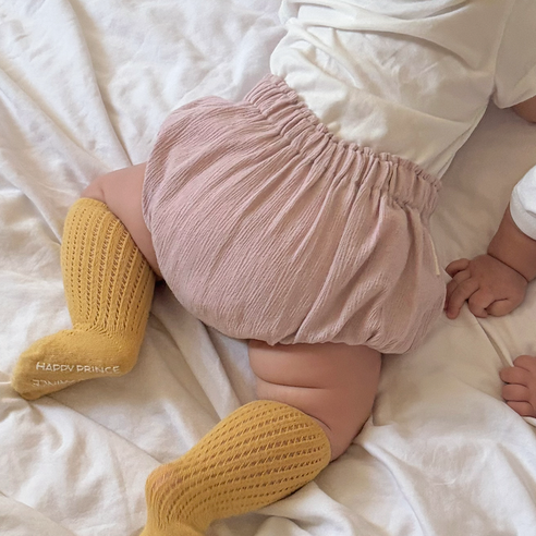 메르베 아기 순면 여름 블루머 유아 호박 바지 외출복 베이비 팬츠