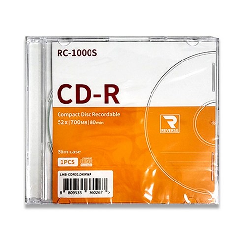 1000(FORLG)CD-R(RC-1000S)1p - 공디스크 | 쿠팡